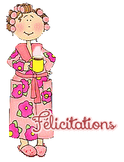 Gif animé félicitations mamie